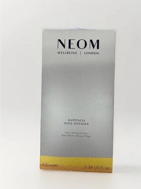 Happiness Reed Diffuser — Silver/Yellow